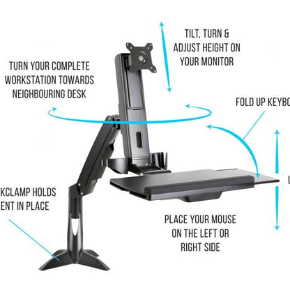 Multibrackets M Flex Desk Workstation