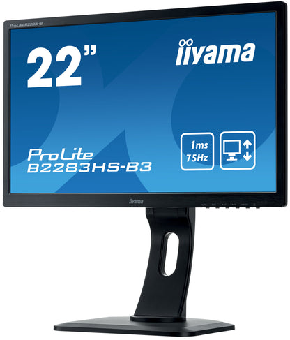 iiyama ProLite B2283HS-B3 22" LED Full HD Display Black