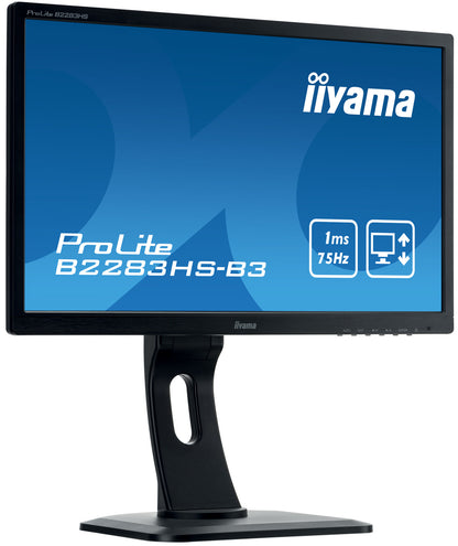 iiyama ProLite B2283HS-B3 22" LED Full HD Display Black