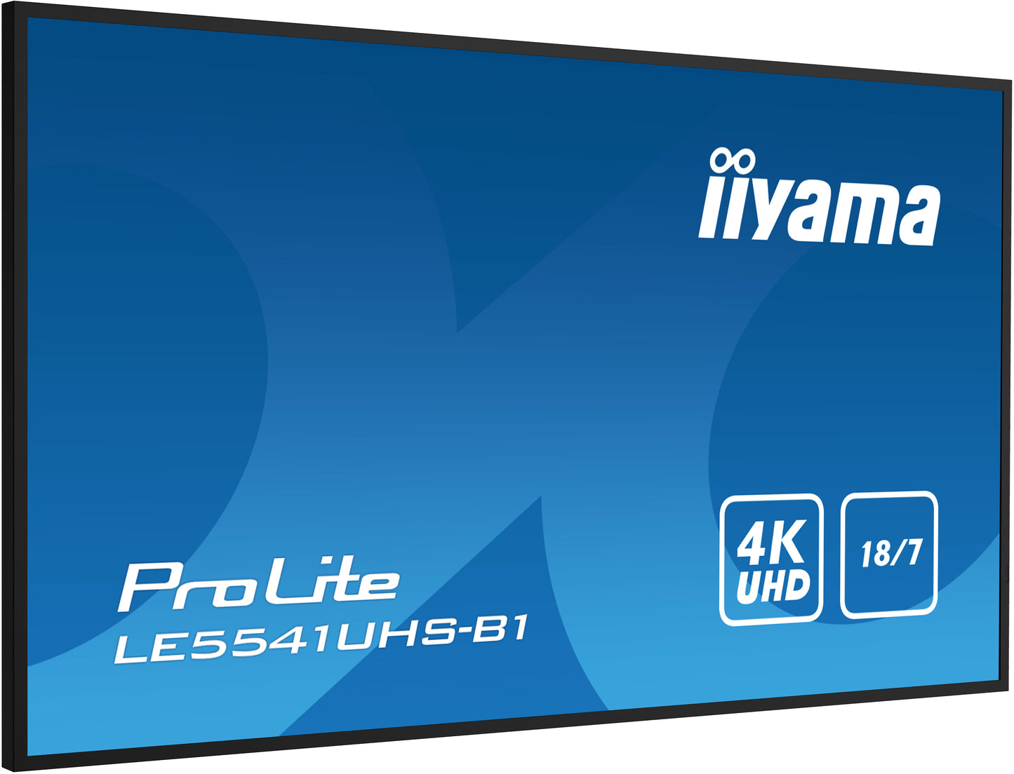 iiyama LE5541UHS-B1 Signage Display Digital signage flat panel 138.7 cm (54.6") LCD 350 cd/m² 4K Ultra HD Black 18/7