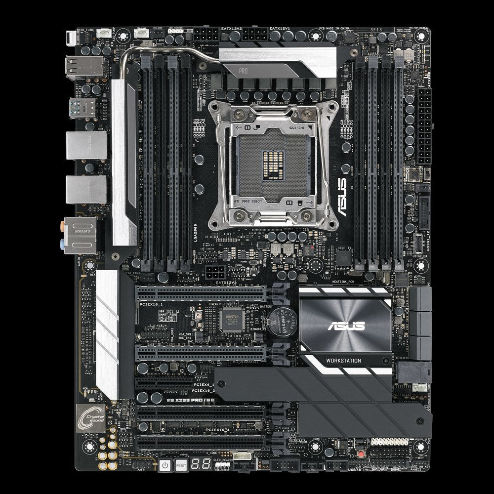 ASUS WS X299 PRO/SE Intel® X299 LGA 2066 (Socket R4) ATX Motherboard