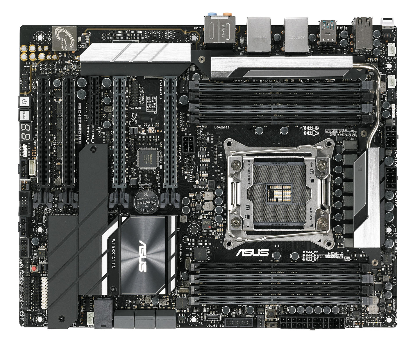 ASUS WS C422 PRO/SE Intel® C422 LGA 2066 (Socket R4) ATX