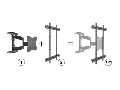 Multibrackets M VESA Extension Kit Full Motion 600x400