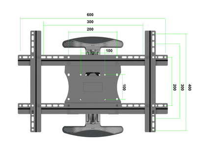 Multibrackets M VESA Extension Kit Full Motion 600x400