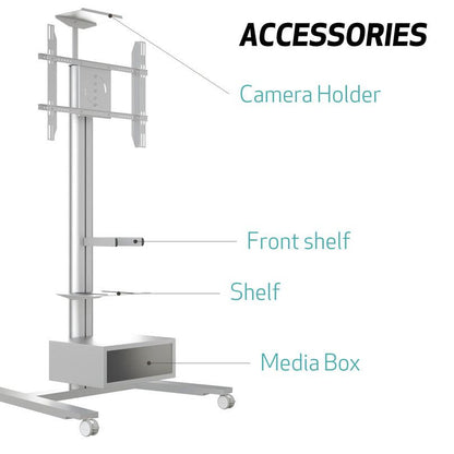Multibrackets M Public Display Stand 180 HD Single Silver