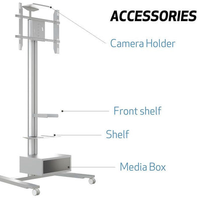 Multibrackets M Public Display Stand 210 HD Single Silver