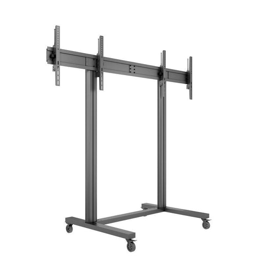 Multibrackets M Public Display Stand 210 Dual Screen 50"-77" Black
