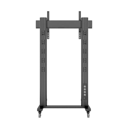 Multibrackets M Public Display Stand 210 Dual Pillar Wheelbase Black