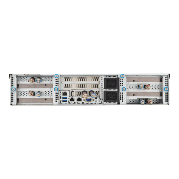 ASUS 90SF0251-M004X0 server barebone Intel C741 Rack (2U) Black, Steel