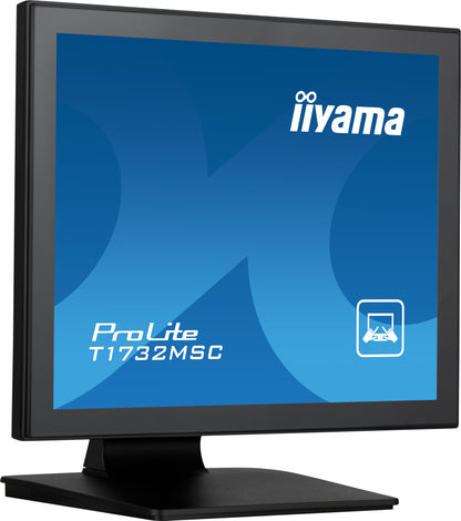 iiyama ProLite computer monitor 43.2 cm (17") 1280 x 1024 pixels LED Touchscreen Table Black