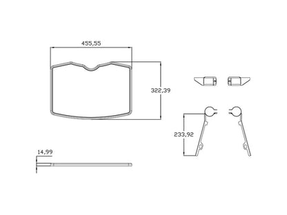 Multibrackets M Public Floorstand Shelf Basic 150