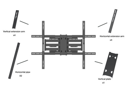 Multibrackets M Flexarm Pro Extenderkit, 1200x900