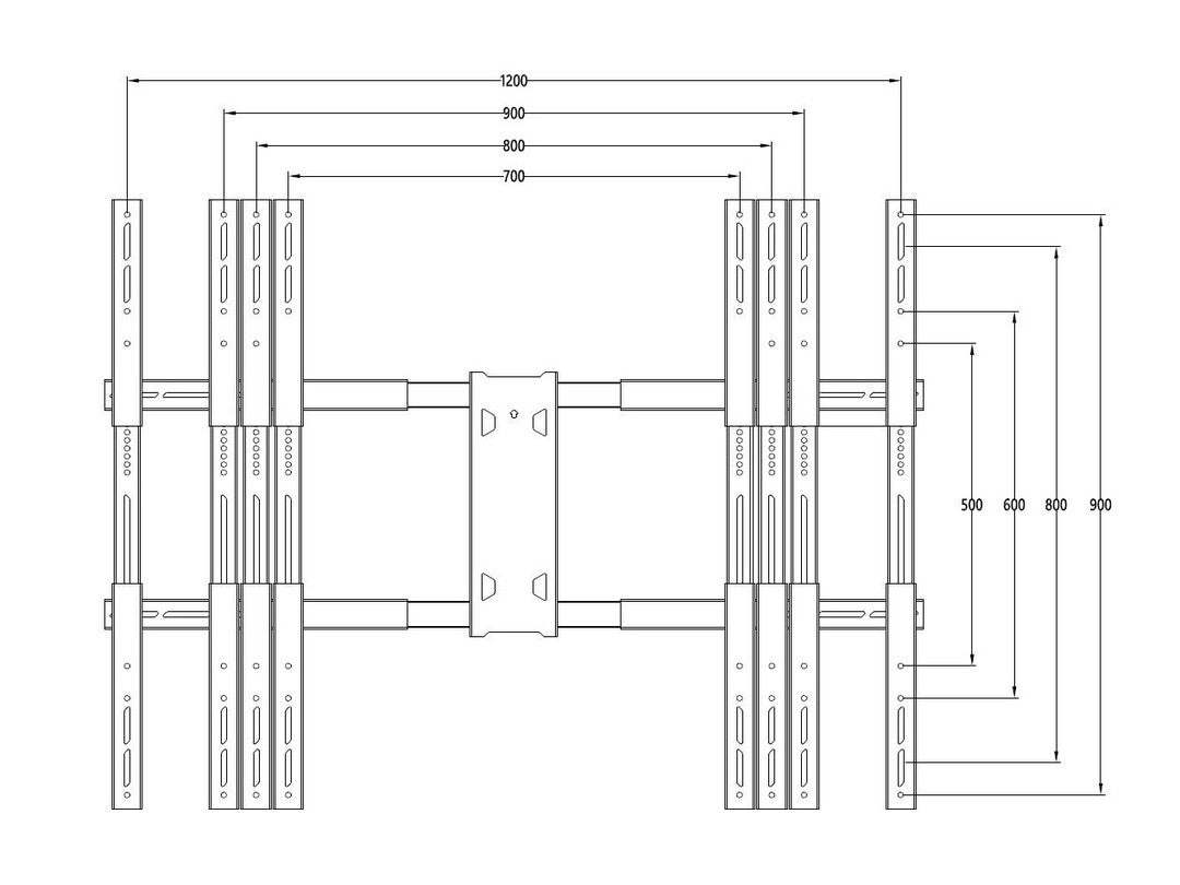 Multibrackets M Flexarm Pro Extenderkit, 1200x900