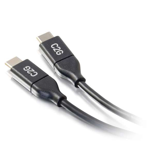 C2G 28827 USB cable 0.9 m USB 2.0 USB C Black