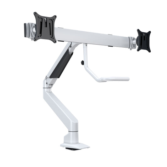 Multibrackets M VESA Gas Lift Arm w. Duo Crossbar 2 Silver