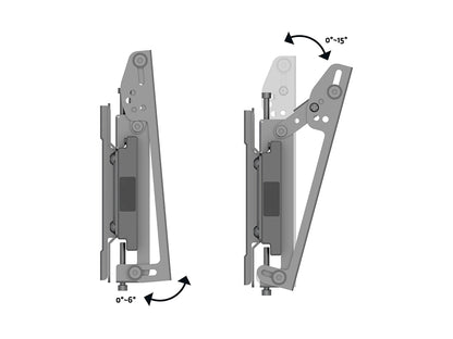 Multibrackets M Wallmount Pro MBW5U Tilt 200 Black