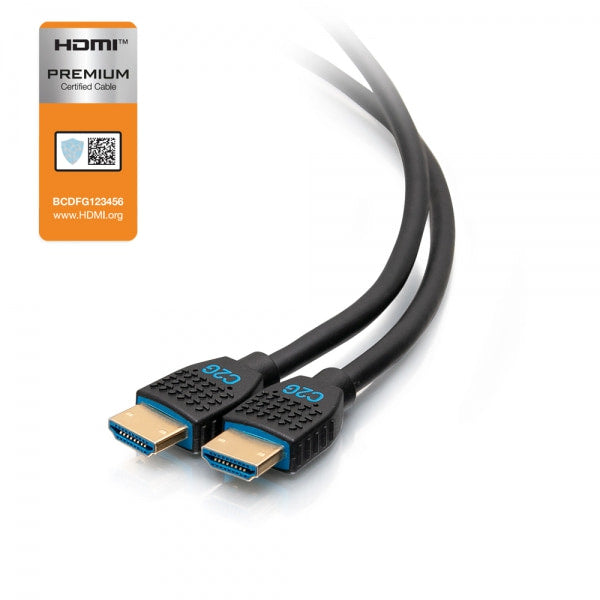 C2G 6ft (1.8m)Performance Series Premium High Speed HDMI® Cable - 4K 60Hz In-Wall, CMG (FT4) Rated