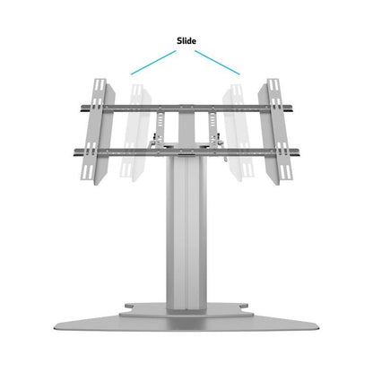 Multibrackets M Public Display Stand 80 HD Floorbase Single Silver