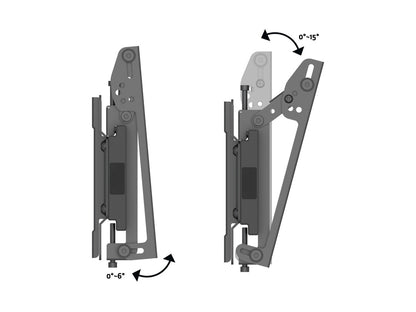 Multibrackets M Wallmount Pro MBW1U Tilt 200 Black