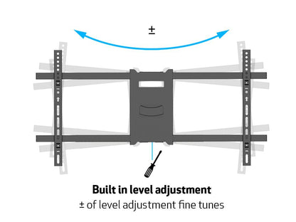 Multibrackets M Universal Long Reach Arm 1010mm HD, Single