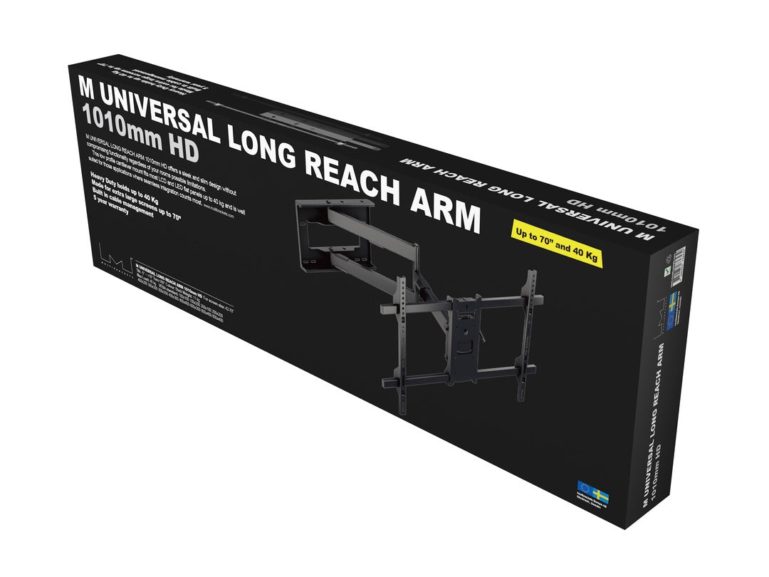 Multibrackets M Universal Long Reach Arm 1010mm HD, Single