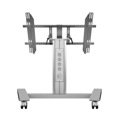 Multibrackets M Public Display Stand 80 HD Wheelbase Single Silver