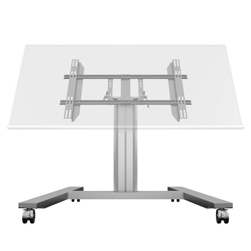 Multibrackets M Public Display Stand 80 HD Wheelbase Single Silver