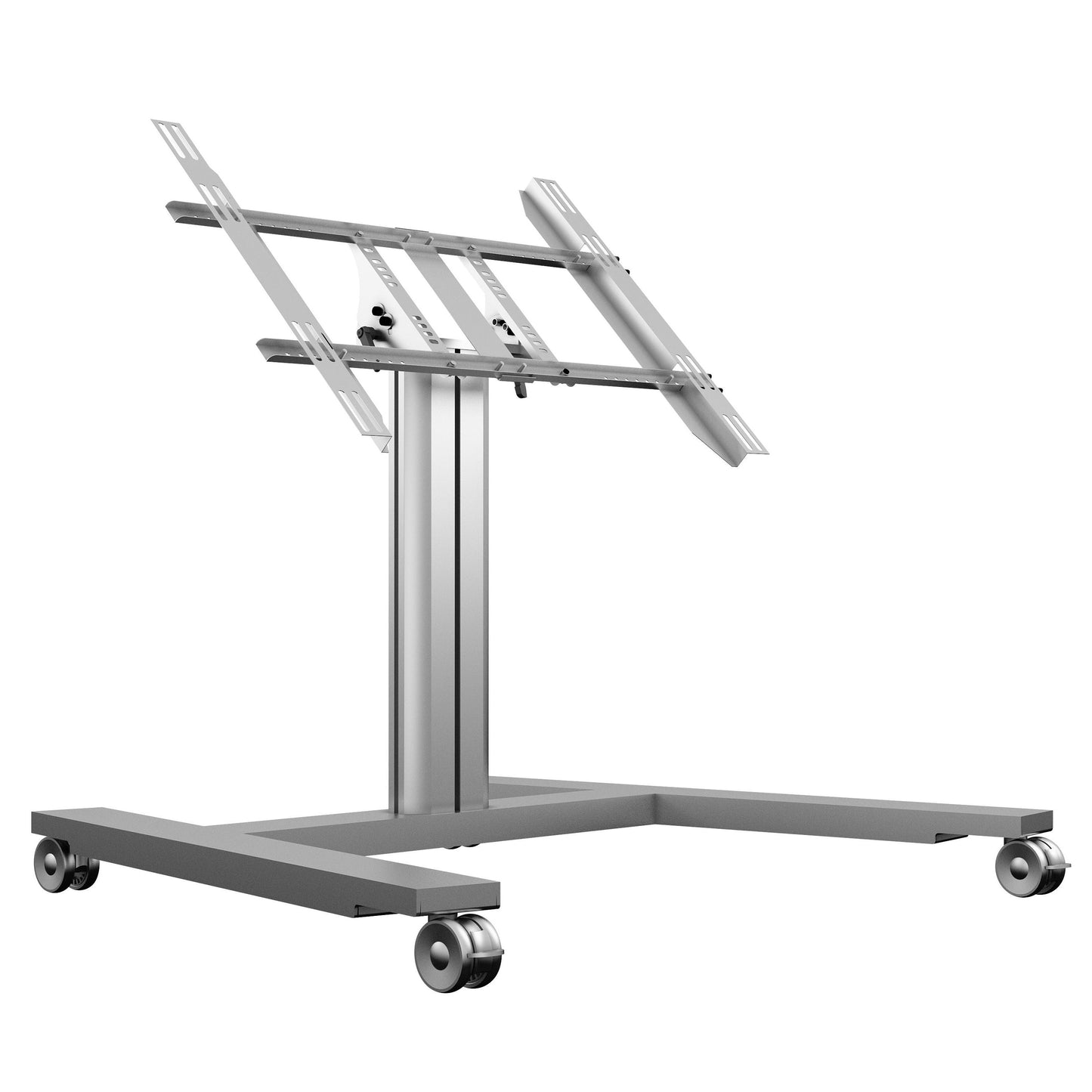 Multibrackets M Public Display Stand 80 HD Wheelbase Single Silver