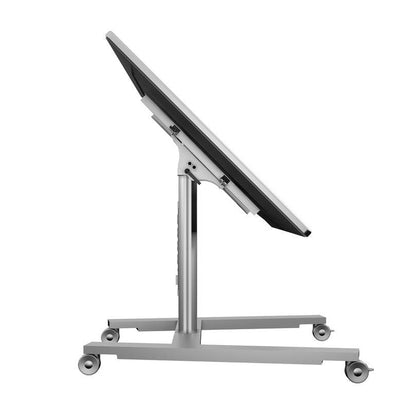 Multibrackets M Public Display Stand 80 HD Wheelbase Single Silver