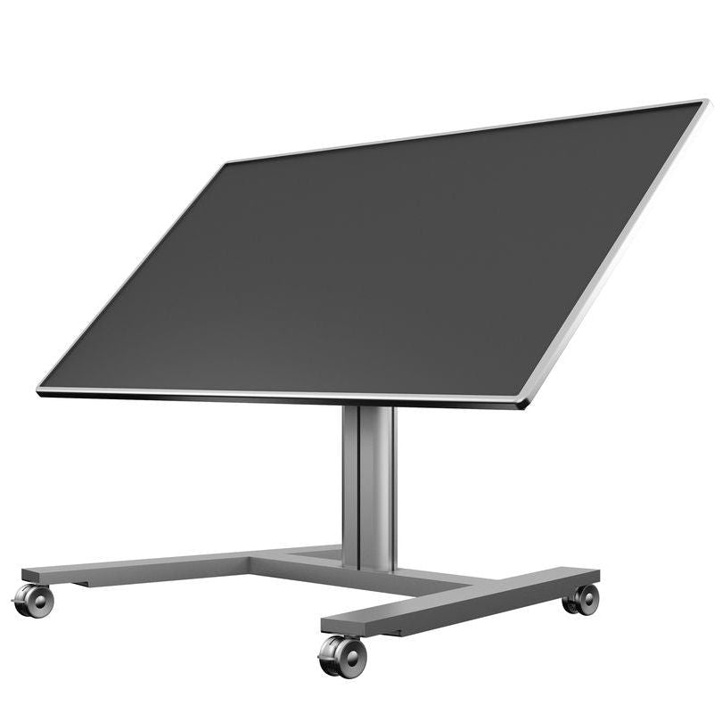 Multibrackets M Public Display Stand 80 HD Wheelbase Single Silver