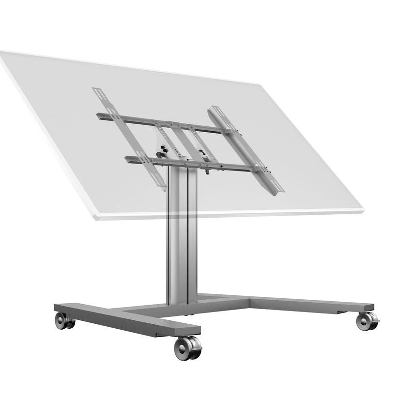 Multibrackets M Public Display Stand 80 HD Wheelbase Single Silver