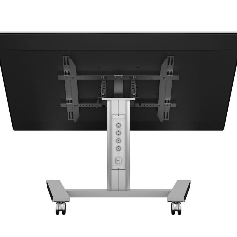 Multibrackets M Public Display Stand 80 HD Wheelbase Single Silver