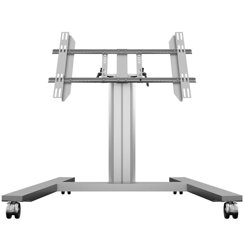 Multibrackets M Public Display Stand 80 HD Wheelbase Single Silver