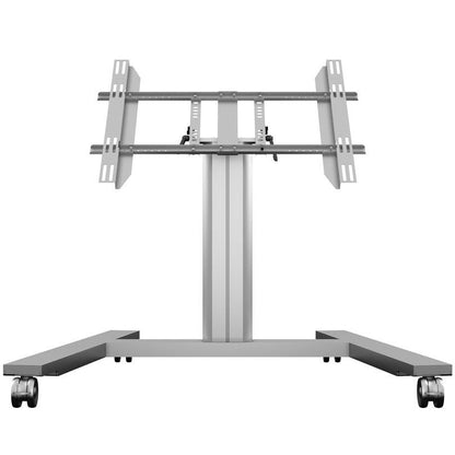 Multibrackets M Public Display Stand 80 HD Wheelbase Single Silver