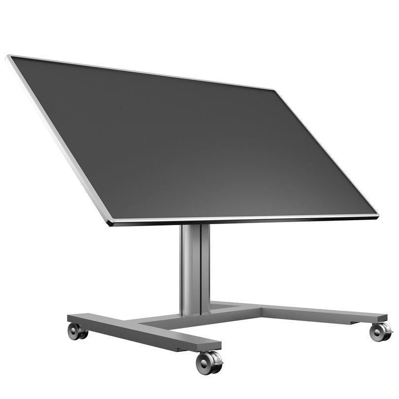 Multibrackets M Public Display Stand 80 HD Wheelbase Single Silver