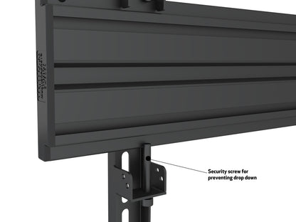 Multibrackets M Wallmount Pro MBW1UP 400x900 Fixed Black