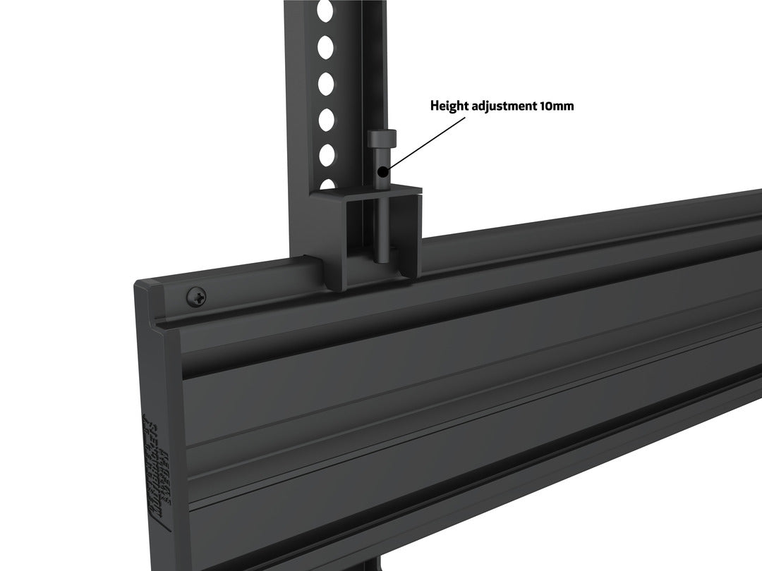 Multibrackets M Wallmount Pro MBW1UP 400x900 Fixed Black