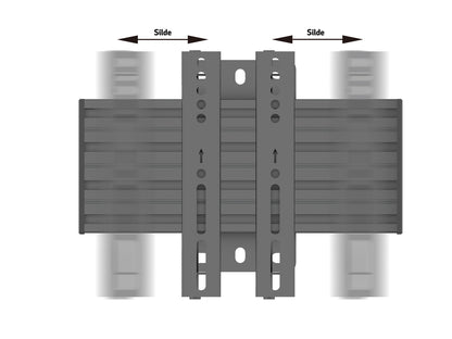 Multibrackets M Wallmount Pro MBW1U Fixed 200 Black