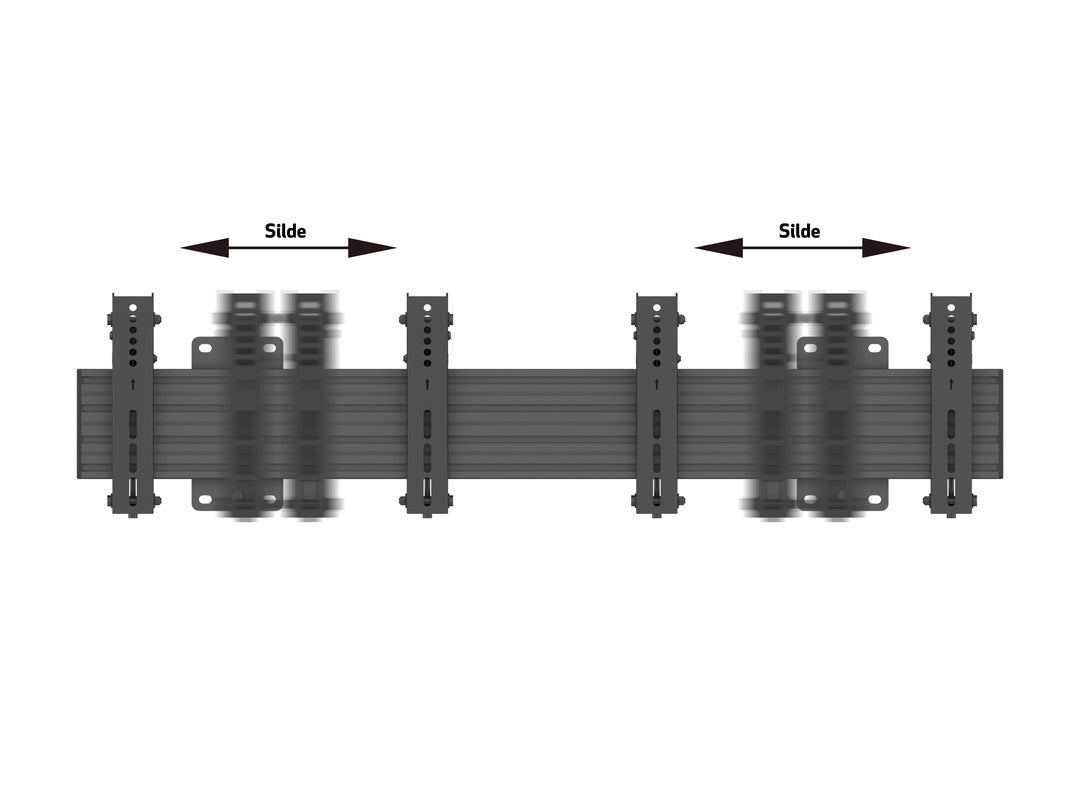 Multibrackets M Wallmount Pro MBW2U Tilt 200 Black