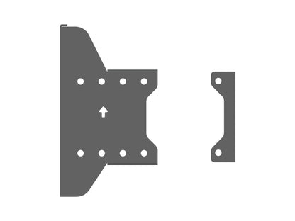 Multibrackets M Pro Series - Back to back display plate from wall