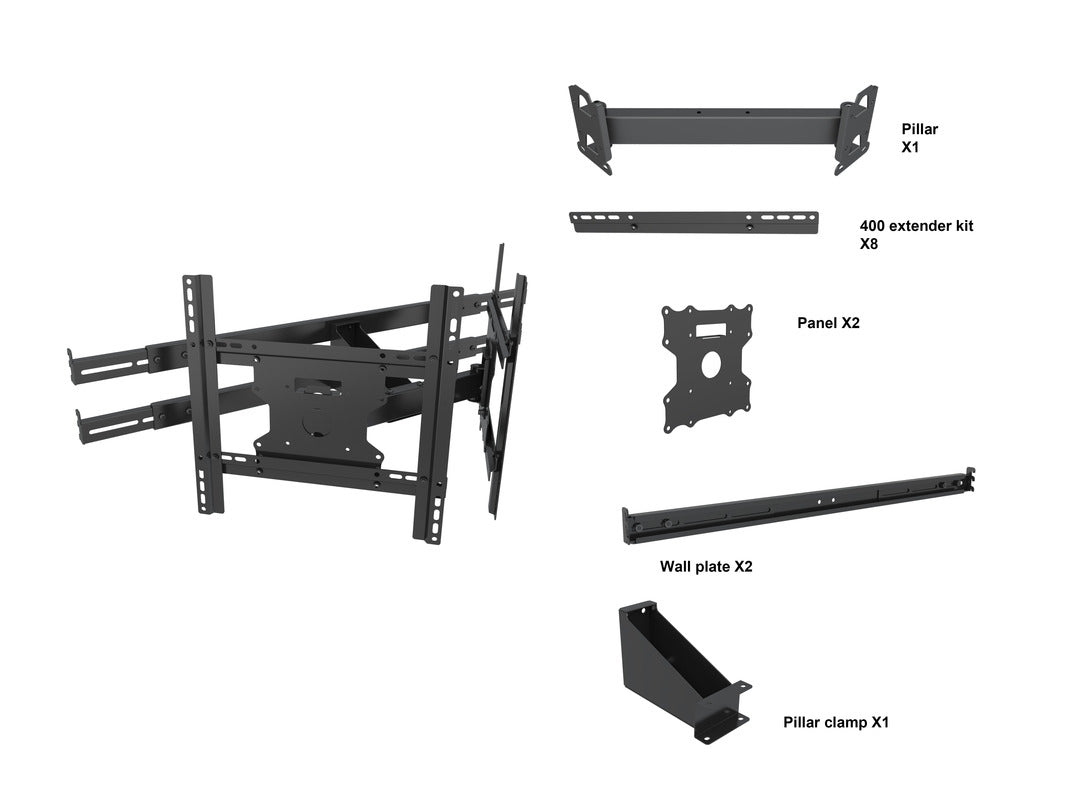 Multibrackets M Store Shelf Mount Pro Dual 49BDL-4050D