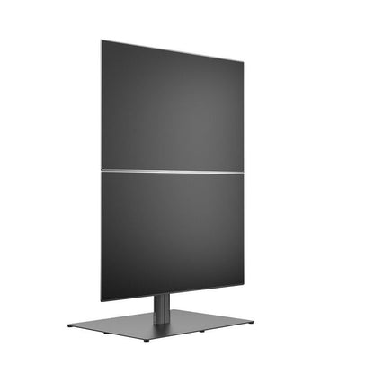 Multibrackets M Public Display Stand 180 HD Back to Back Black w. Floorbase