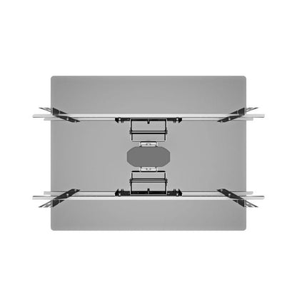 Multibrackets M Public Display Stand 180 HD Back to Back Black w. Floorbase