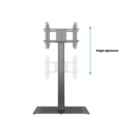 Multibrackets M Public Display Stand 180 HD Back to Back Black w. Floorbase