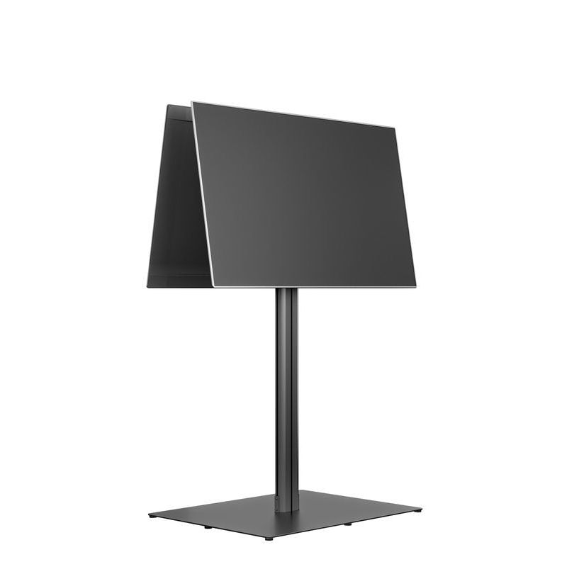 Multibrackets M Public Display Stand 180 HD Back to Back Black w. Floorbase