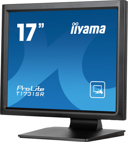 iiyama ProLite T1731SR-B1S 17” Touchscreen with 5-wire Resistive Touch Technology