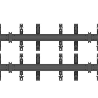 Multibrackets M Wallmount Pro MBW3x2UP Push In Pop Out Black