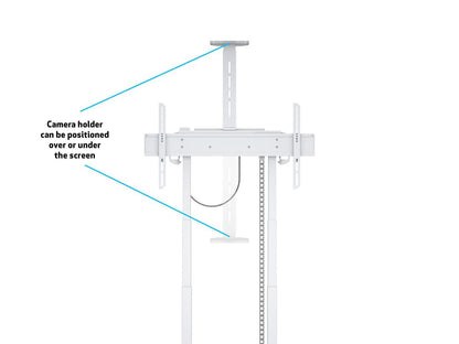 Multibrackets M Motorized Floorbase Flip 2 incl cabinet 120kg White