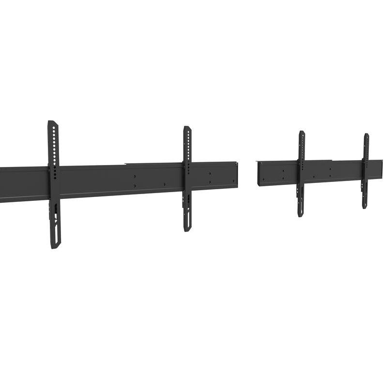 Multibrackets M Motorized Floorbase Dual Screen incl cabinet & cam-shelf 120kg