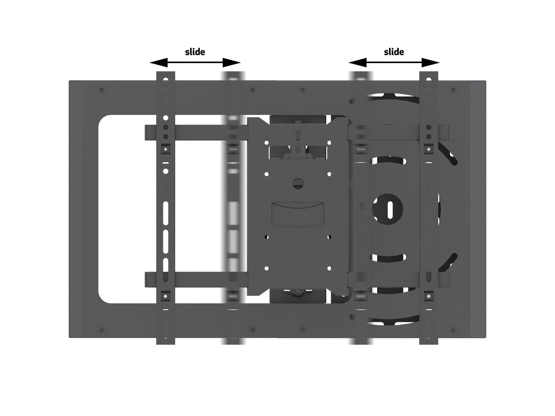 Multibrackets M Hospitality Flexarm with STB Enclosure Black